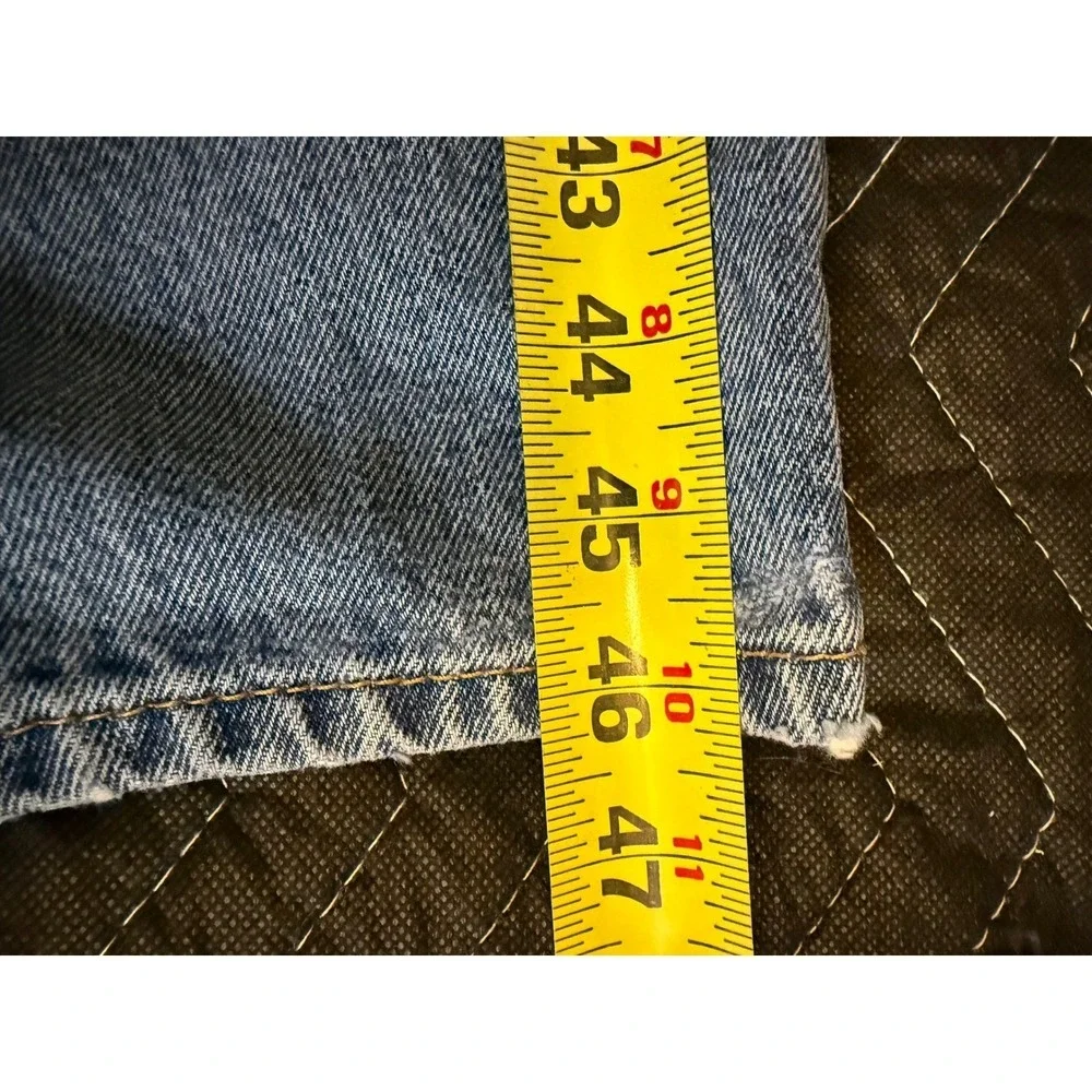Levi's 550 Relaxed Fit Jeans Mens 50x34 Blue Medium Wash Red Tab Denim
